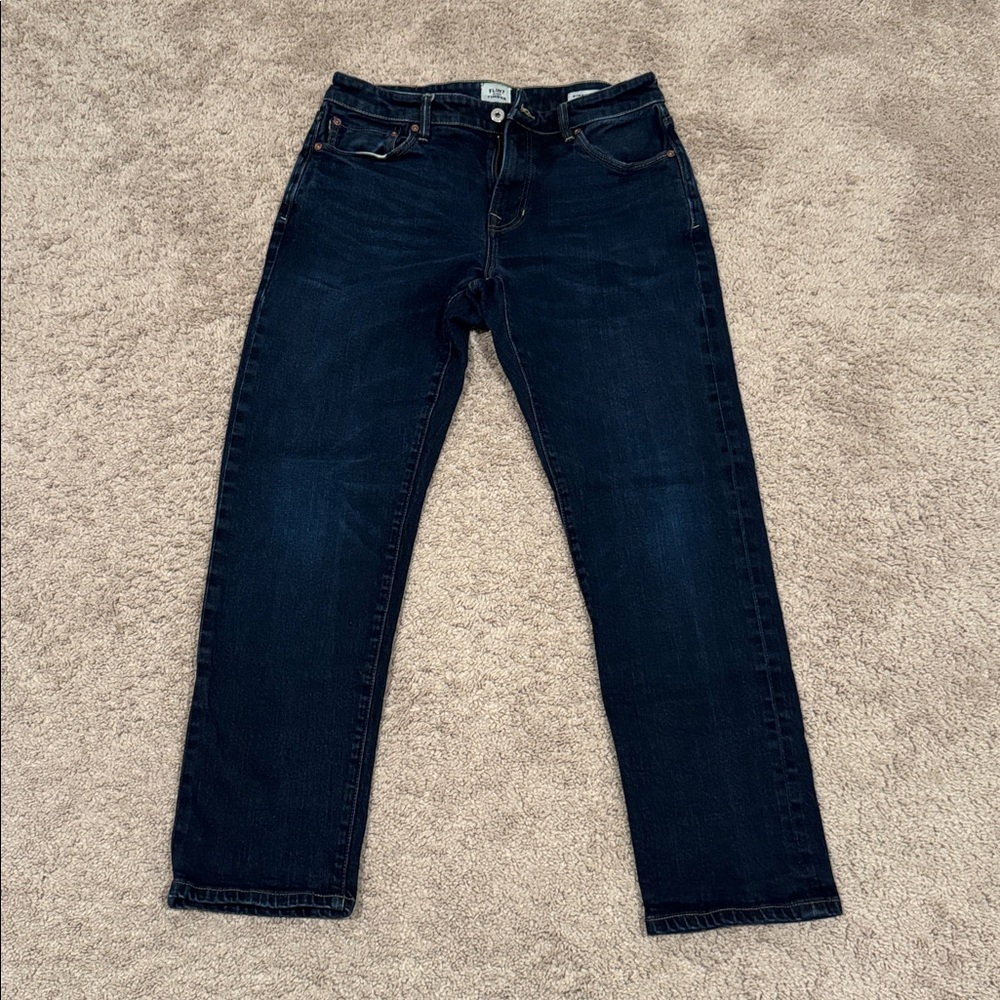 Straight Selvedge Denim - Dark Wash